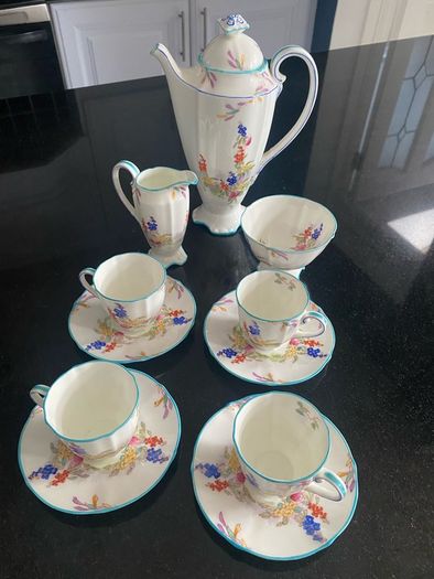 Royal Doulton  coffee set 1938 Art Deco