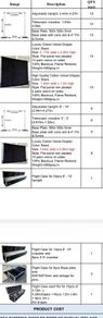Drape 4m high