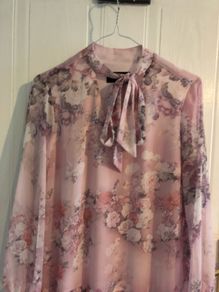 pink dress size 10/12