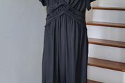 Shein black midi dress, Size 2XL / UK20