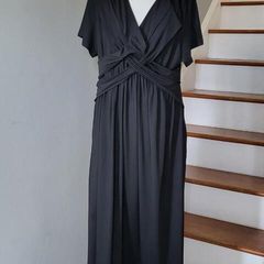 Shein black midi dress, Size 2XL / UK20