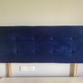 Navy blue divan bed and mattress 300 ONO Image 2
