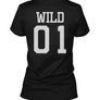 Sweet 01 Wild 01 Matching Best Friends T-Shirts Image 3