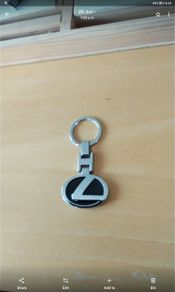 Brand New Lexus Metal Keyring with logo.