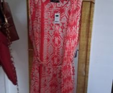 BNWT coral summer dress size 14