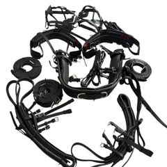 Double pair leather harness