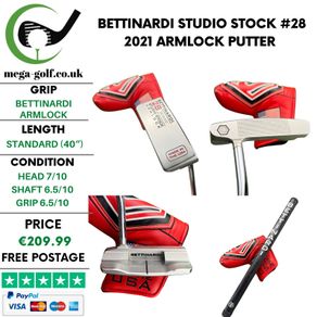 Bettinardi Studio Stock #28 2021 Armlock Putter / 40"