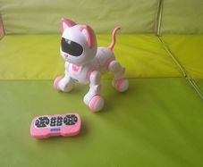 LEXIBOOK Power Kitty Robot Cat with remote control lights and music