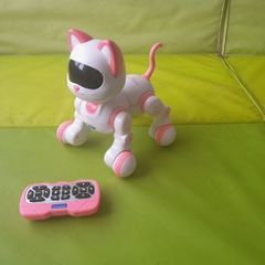 LEXIBOOK Power Kitty Robot Cat with remote control lights and music