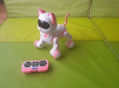 LEXIBOOK Power Kitty Robot Cat with remote control lights and music