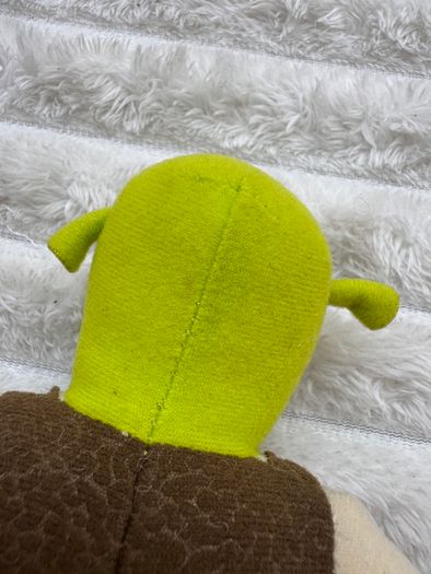 Shrek 2001 Vintage Plush Pizza Hut NOT working approx. 20 cm. Used Please see photos