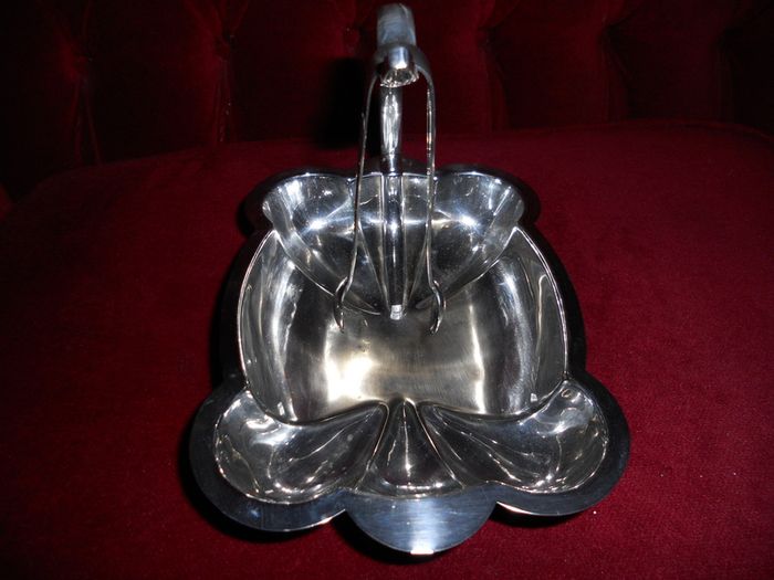 Antique Siver Plated Sugar Service
