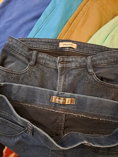 Bundle of 8 Jeans Trousers Size 12