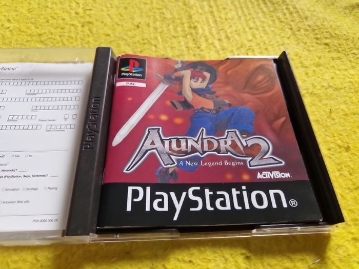 Alundra 2  PlayStation1 Ps1 PlayStation2 Ps2 games Original