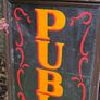 3 Vintage Hand-Painted Wooden Signs (1980s) Image 5
