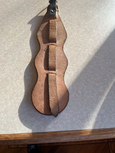 Vintage Collectable Horse Brass leather strap
