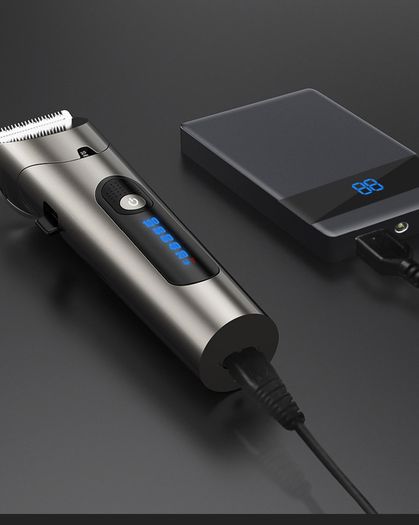 Professional Electric Trimmer For men With LED Screen Washable Rechargeable Men Strong Power Steel Cutter Head