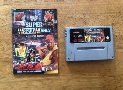 SNES Super WrestleMania Game