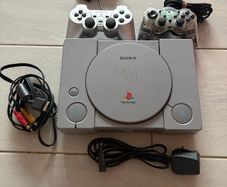 playstation 1 consoles with Sony controllers -few available