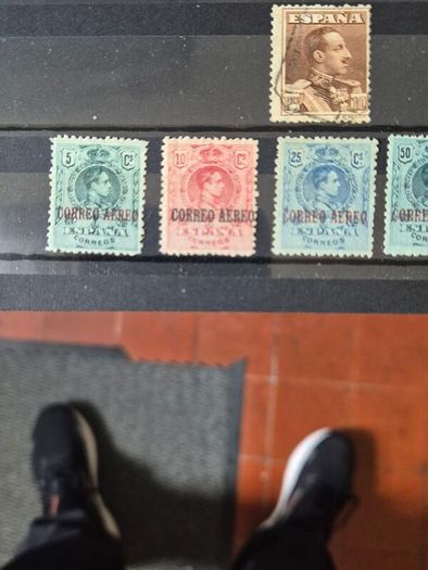 Spanish Stamp collection, 1907 to 1920. Spain lot.