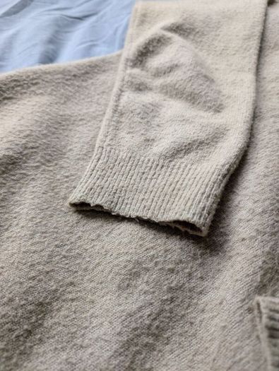 Beige Merino Wool Jumper