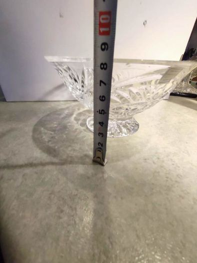 Tipperary Cut CRYSTAL, Vintage, Hand Blown, Salad Bowl, Gatsby Glamour.No.25