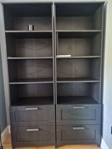 Ikea Brimnes Bookcase Black