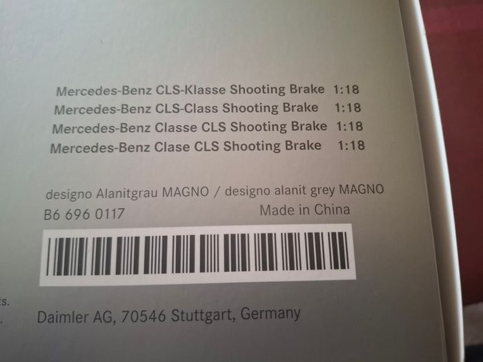 Mercedes Benz - Cls-class Estate 2012 - 1/18 - New In Box