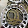 Vintage Mini  chrome hubcap surrounds Image 5