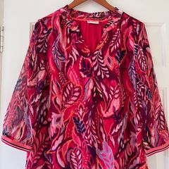 Ladies Red Blouse by Street One
