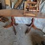 Vintage Dinning Table plus 2 carver Chairs Image 7