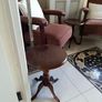 2 solid mahogany side tables Image 5