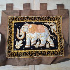 Sequin Elephant Tapestry