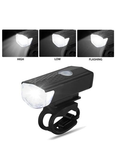 Bike Light Set, USB Rechargeable Super Bright LED Waterproof Headlight Front Lights and Back Rear Bike Lights, Adjustable Lighting Modes, Cycling Lights for Road & Mountain, bike parts