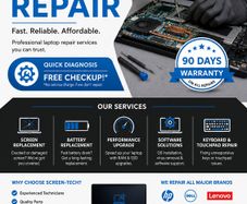 Screen-Tech Laptop Parts