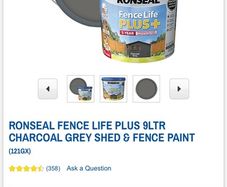 shed/fence paint