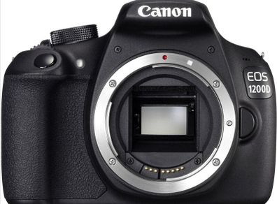 Canon EOS 1200D 18MP DSLR Camera Body, Black, with Battery