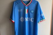 SSC Napoli EA7 Emporio Armani Home Shirt 2023/24 Blue MSC