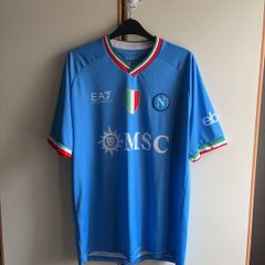 SSC Napoli EA7 Emporio Armani Home Shirt 2023/24 Blue MSC