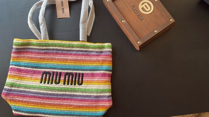 Luxury Woven Tote Bag-Multicolour