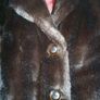 Faux Fur Jacket Coat Medium-Switzers Dublin- Excellent Condition Darkest Brown. LADIES. Beautiful quality. Image 5