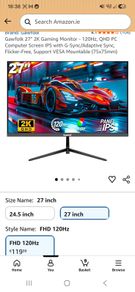 gaming monitor