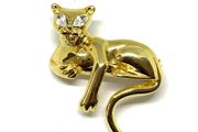 Vintage D'Orlan panther brooch