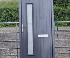 New Hardwood Door