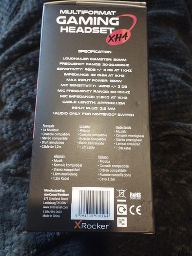 Pc Gaming Headset - Plug n Play - Headphones ( Brand New & Sealed ) Cushioned Headset Good Microphone