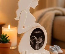Personalised Pregnancy Scan Frame Baby Ultrasound Gift