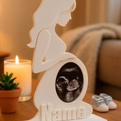 Personalised Pregnancy Scan Frame Baby Ultrasound Gift