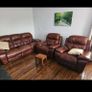 Leather Sofa and Chairs Image 2