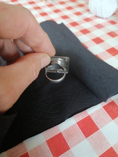 Fabulous silver ring