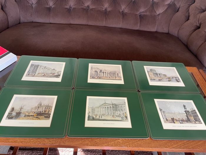 Six Pimpernel Traditional Eire Series Dublin Placemats